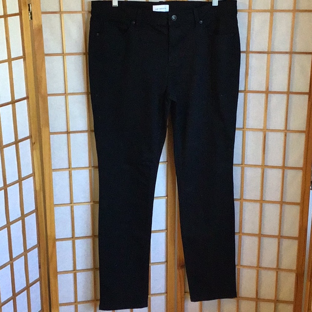Liz Clairborne Women's Black Jeans Sz 12